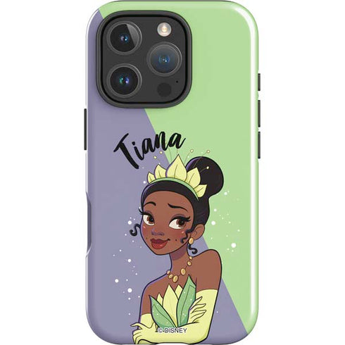 Disney Princess Tiana Art iPhone 16 Pro Impact Case